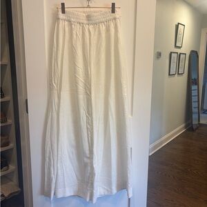Julia Amory wide linen pants